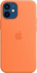 Apple Apple iPhone 12 mini Silicone Case with MagSafe kumquat