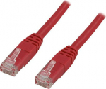 DELTACO Kbl TP U/UTP Cat6, 25m RED