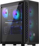 ENDORFY Signum 300 ARGB - Midi Tower | czarna | no power supply | 2 x USB 3.0 | 413&times;447&times;216 | ARGB |