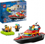 Lego Fire Rescue Boat 60373