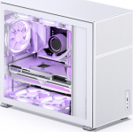 Jonsbo D41 MESH ATX Case, Tempered Glass - white