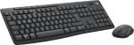 Log Logitech Wireless Keyboard+Mouse MK370 black f. Business