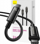 Baseus CAWJ040201 USB-C to USB-C 3m Sort