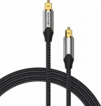 Vention Optical Fiber Audio Cable Aluminum Alloy Type 3M Gray