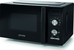 Gorenje | Microwave Oven | MO20A3BH | Free standing | 800 W | Convection | Black