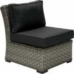 Modular sofa GENEVA armless section, grey