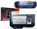 Matt foil GrizzGlass CarDisplay Protection do Peugeot Partner 3 10'' 2023-2024 [2w1]