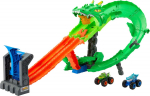 Mattel Hot Wheels Monster Trucks Dragon Race Launcher JFR06 (JFR06)