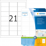 HERMA Adressetik. A4 wei&szlig; 63.5x38.1 mm Papier 525 St