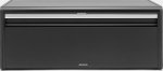 Brabantia Klappbrotkasten Front eckig, schwarz matt