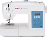 Singer | Sewing Machine | 6160 Brilliance | Number of stitches 60 | Number of buttonholes 6 | White