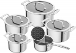 Zwilling Peak Frying Pan 5-Pc 18/10 Stainless Steel