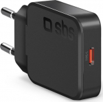 SBS PD Reiselader UltraSlim 20W USB-C GaN schwarz