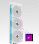 Lian Li HydroShift II LCD-S 360TL AiO-Wasserk&uuml;hlung, RGB, LCD-Display - 360mm, wei&szlig;