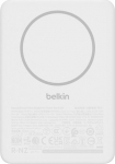 Belkin BoostCharge Slim 5000mAh mag.Powerb. 7.5W wei&szlig; BPD010hqWH