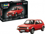 Revell Model plastic car VW Golf1 GTI 50 years 1:24