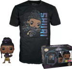 Funko Pop! & Tees (Adult): Marvel Black Panther - Shuri (Glows in the Dark) Bobble-Head Vinyl Figure & T-Shirt (XL)
