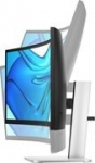 HP 549pm - Series 5 Pro - LED-screen - Bend - 49" - 5120 x 1440 Dual Quad HD @ 165 Hz - VA - 400 cd/m&sup2; - 4000:1 - 5 ms - HDMI, DisplayPort, USB-C - speaker med woofers - svart, silver (stand)