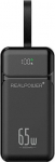 Realtron REALPOWER PB-27000 Pro,27.000mAh,65W,2x USB-A,2x USB-C,black