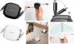 Kabel USB LogiLink LOGILINK CU0501 Kabel USB 2.0 Type C M do M Retractable 480 Mbs 60 W white 1m
