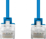 DIGITUS patch cable CAT 6 U-UTP Slim 1m Blau