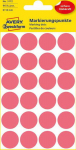 Avery Zweckform Marking circle labels 18mm, red reflective (3172)