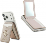 Guess MagSafe Cardslot with Stand and Mirror 4G Pink