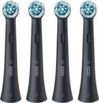 Oral-B iO Ultimate Clean B&oslash;rstehoveder Sort, 4 stk