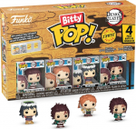 Funko Bitty Pop! 4-Pack: Demon Slayer - Tanjiro Kamado - Sabito - Makomo* (Mystery) Vinyl Figures