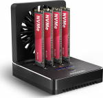 SSD ACC DOCK STATION USB-C/4XM.2 NVME ADSA-M2C44 AXAGON