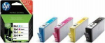 29 HP 364 Sort Yellow Cyan Magenta Ink N9J73AE