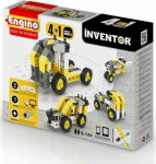 Engino Blocks set 4w1 4 construction vehicle models (0434)