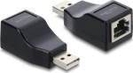 Delock Adapter USB 2.0 Typ-A St> Seriell RS-232 RJ45 Buchse