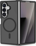 &Uuml;mbris Magmat MagSafe, Samsung Galaxy Fold8 Ultra / Fold7, matt l&auml;bipaistev musta &auml;&auml;rega, Qi2/MagSafe &uuml;hilduv, Tech-Protect