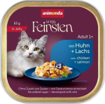 ANIMONDA Vom Feinsten Adult in Jelly Chicken and salmon - wet cat food - 85g