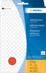HERMA Multi-purpose labels rot 8 mm round paper 5632 St