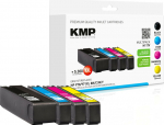 KMP Patrone HP 970/971XL Multipack 6600-14500 S. H117V refilled