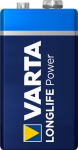 Varta Longlife Power - alkaline battery, 9V (LR61) 2 pcs