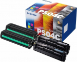 Samsung CLT-P504C Value Pack - 4er-Pack - Schwarz