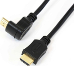 Omega kaabel HDMI-HDMI 5m nurgaga (41854)