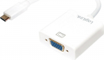 Logilink Adapter USB-C 3.1 do VGA 1080p,Mac OSX, Chrome OS