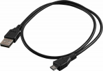 Cable USB Akyga USB-A - microUSB 0.6 m Czarny (AK-USB-05)