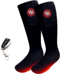 Glovii Heated thermoactive socks with remote control, czarne r. L (41-46)