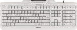 Cherry KC 1000 SC KEYBOARD AZERTY BE, WHITE/GRAY