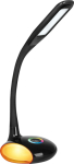 Activejet LED desk lamp VENUS BLACK with RGB base
