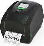 Custom LABEL PRINTER D4 202 DISPLAY, USB RS232 BLACK
