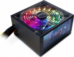Power Supply INTER-TECH Argus RGB, 80PLUS Bronze, 600W, Retail, 1x140 Fan, 1x20+4Pin, 4+4Pin, 2xPCI-e 6+2Pin, 3x4Pin (Molex), 6xSATA, 1xFDD (Rev. 2)