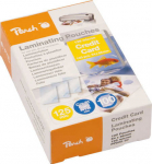 Peach Laminating films credit card 54x86mm 125 mic gleams. 100PK