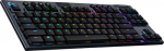 Log G915 TKLTENKEYL.LIGHTSP.WRLSRGB, MECH.GAMING KEYB.CARBON FRA CENT