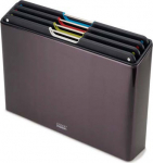 Joseph Joseph Folio SAteel 4-pc Chop.Board Set w.Black SST Case